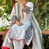 Maslin Cotton Dress With Duptta KSBBD8251