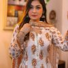 সুতি কাপড়ের গ্রাউন্ড/গোল থ্রি পিস - Image 2