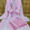 Stich Unique collection Pakistani Zaira Dress Diamond Georgette Fabric - Image 3