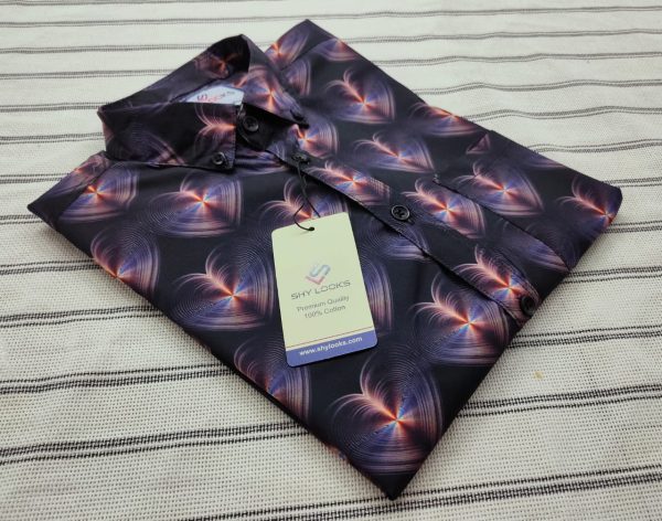 Trendy China Macro 3D Print Shirt