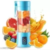 Portable Blender, Personal Mini Bottle Travel Electric Smoothie Blender Maker Fruit Juicer Cup, with 13oz Bottles - Image 2