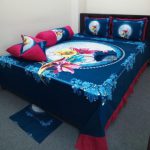 8 pieces king size Panel Bedcover set