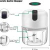250ML USB Rechargeable Portable Electric Mini Garlic Chopper - Image 2